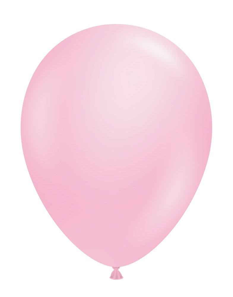 Tuftex Baby Pink 11 inch Latex Balloons 100ct – Toy World Inc B2B
