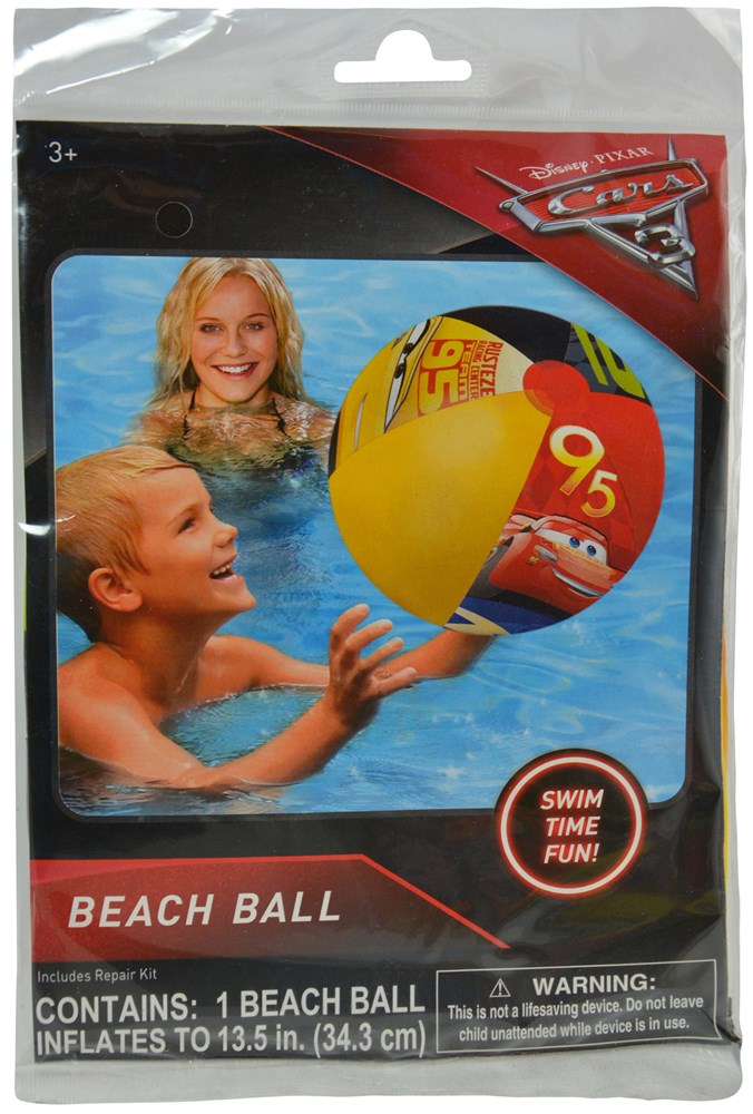 Disney Cars 3 Inflatable Beach Ball – Toy World Inc B2B